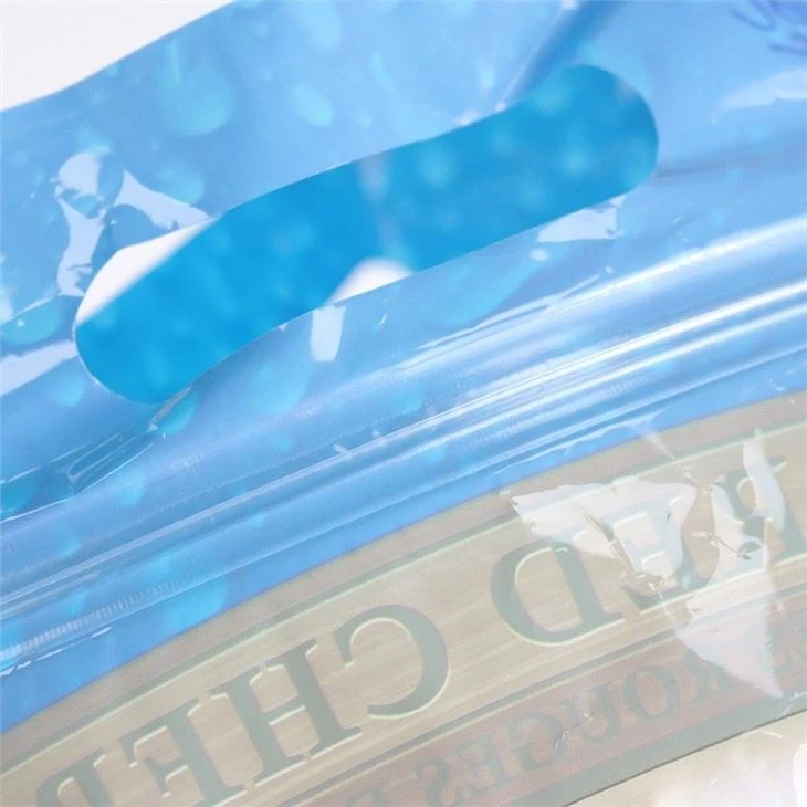 Customizable Self-supporting Food Transparent Color Packaging Bag