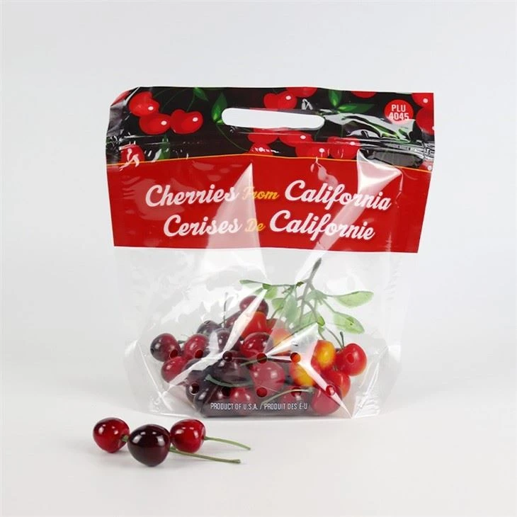 Customizable Self-supporting Food Transparent Color Packaging Bag